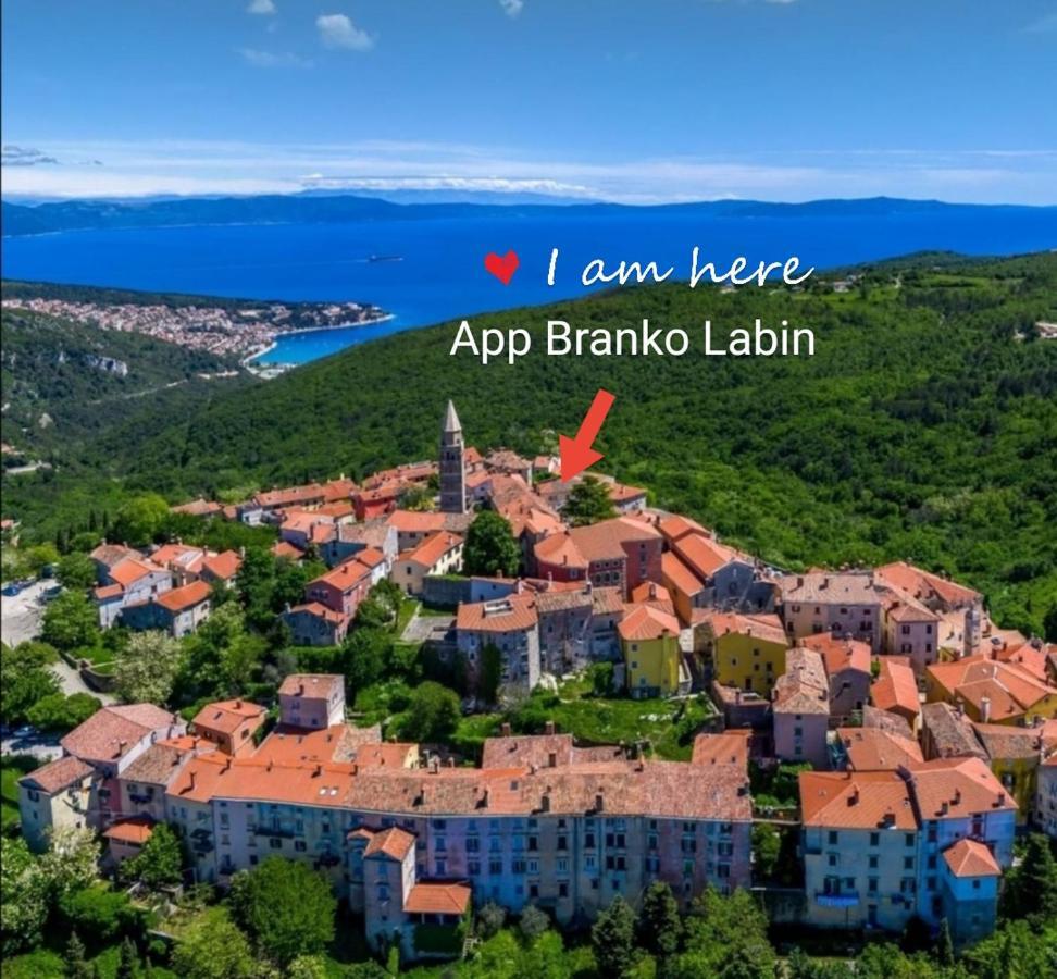 Apartment Branko With Terrace, Old Town Labin Labin  Exterior photo